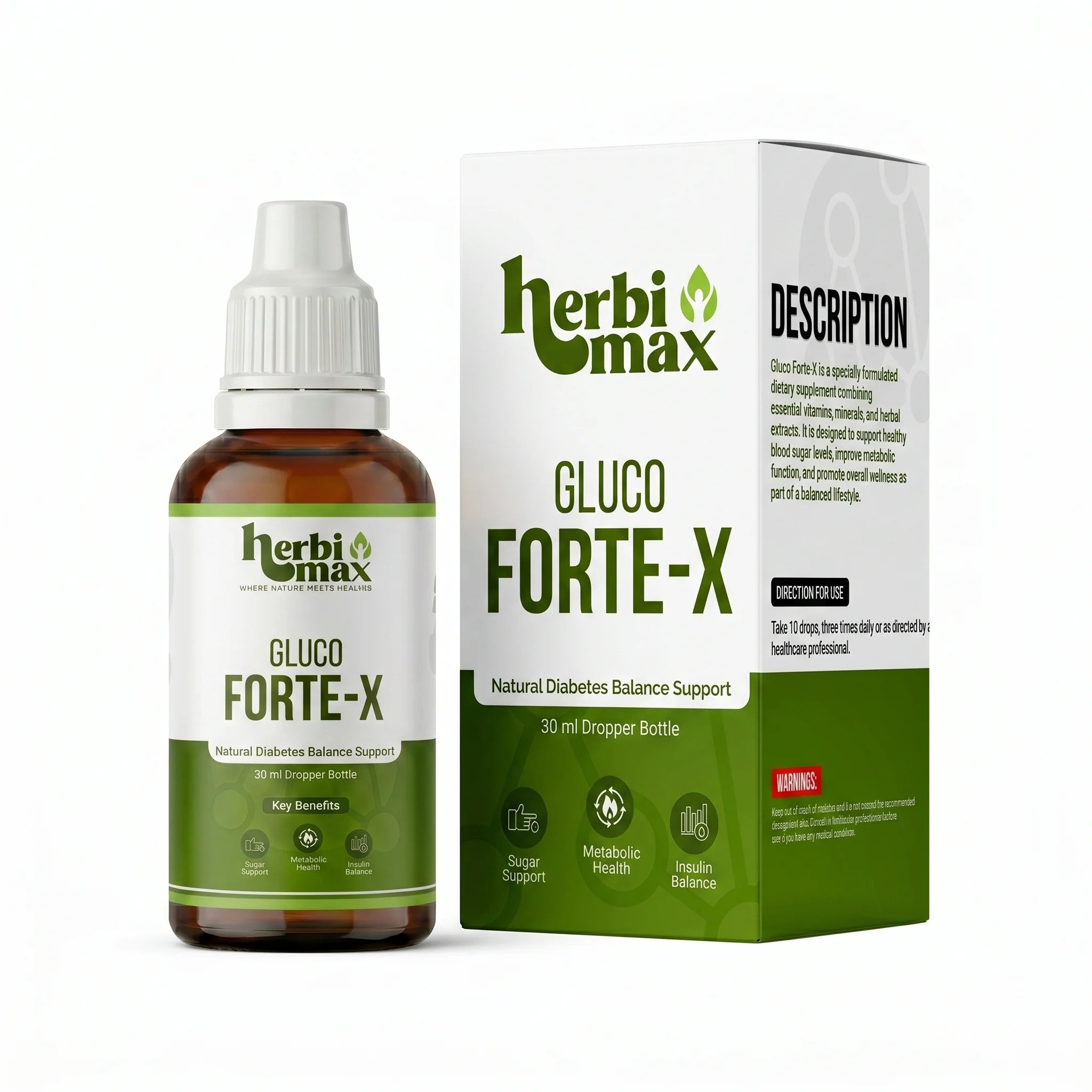 Diabaties Drops - Gluco Forte-X