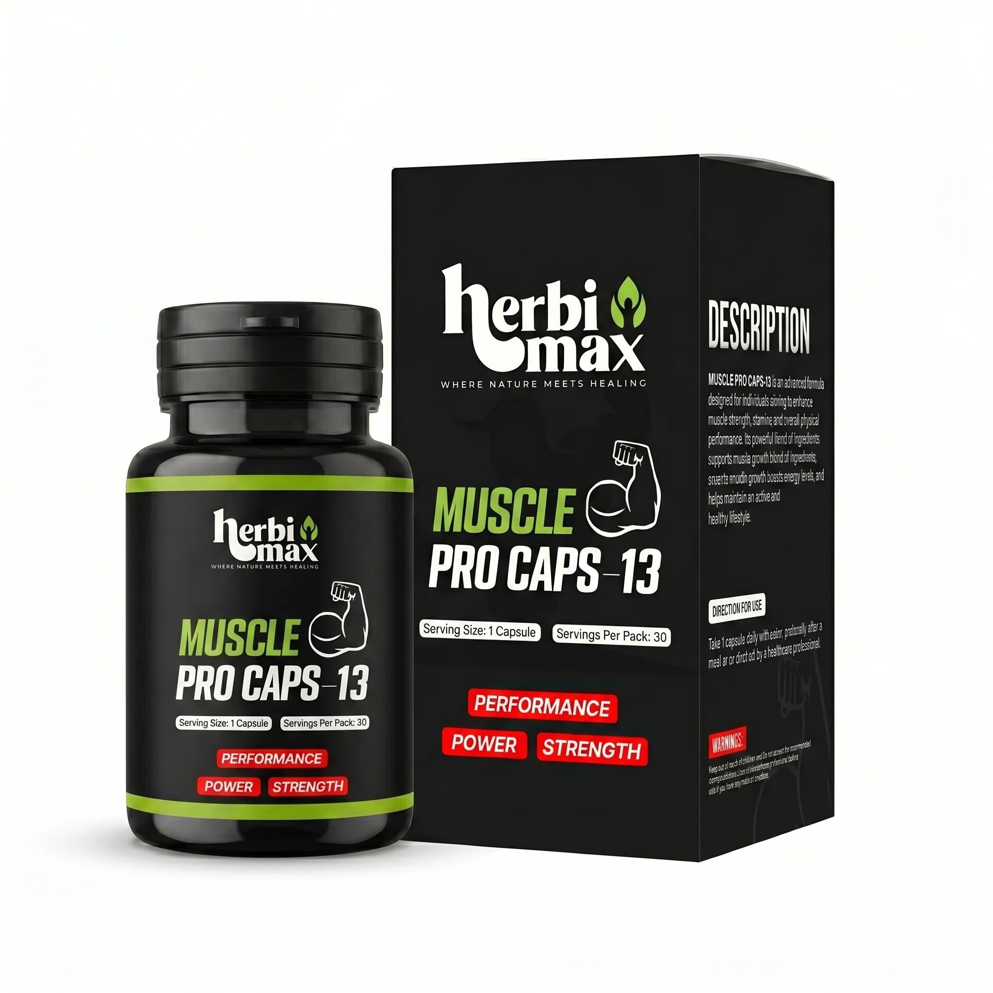 Body Building Capsules - Muscle Pro Caps-13