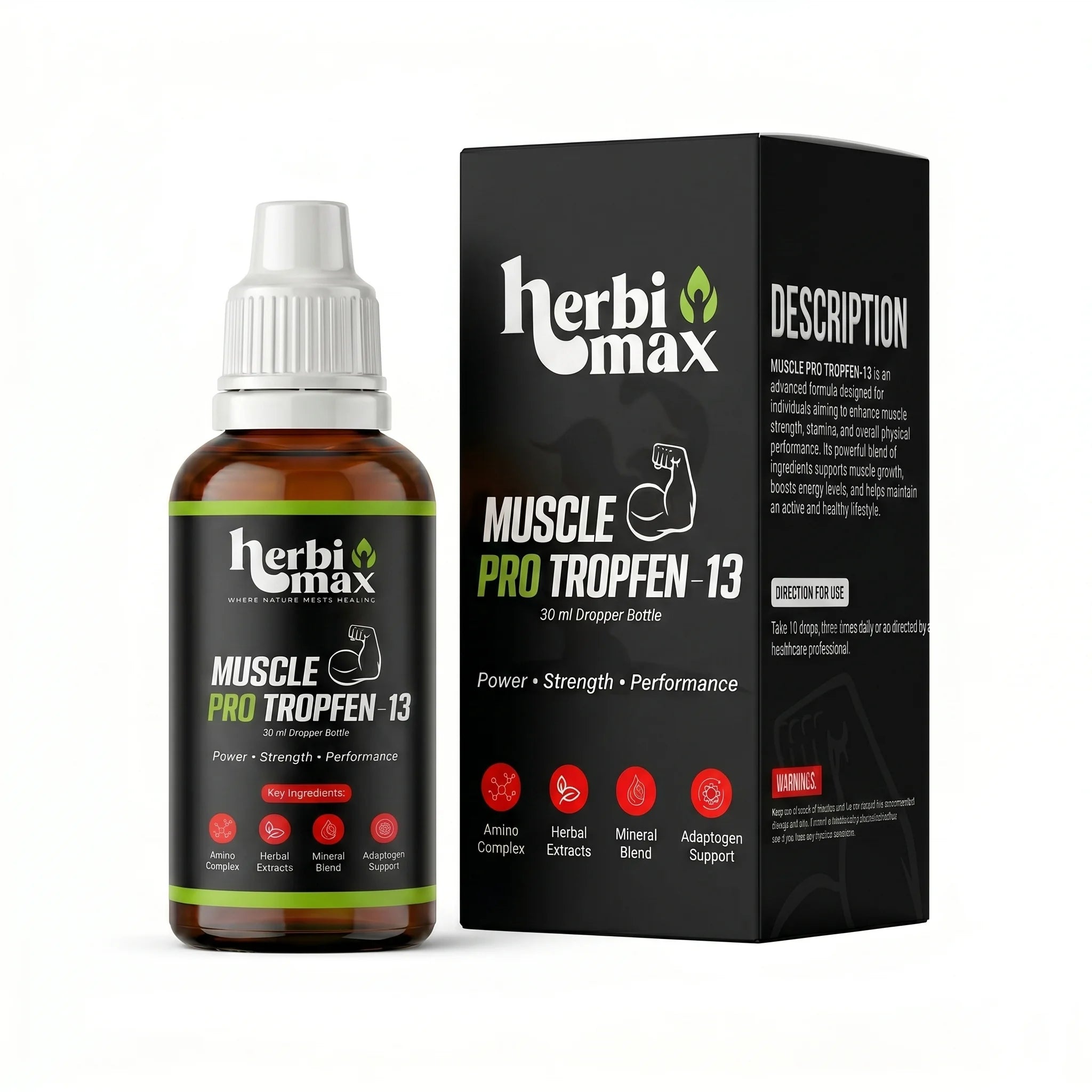 Body Building Drops - Muscle Pro Tropfen-13